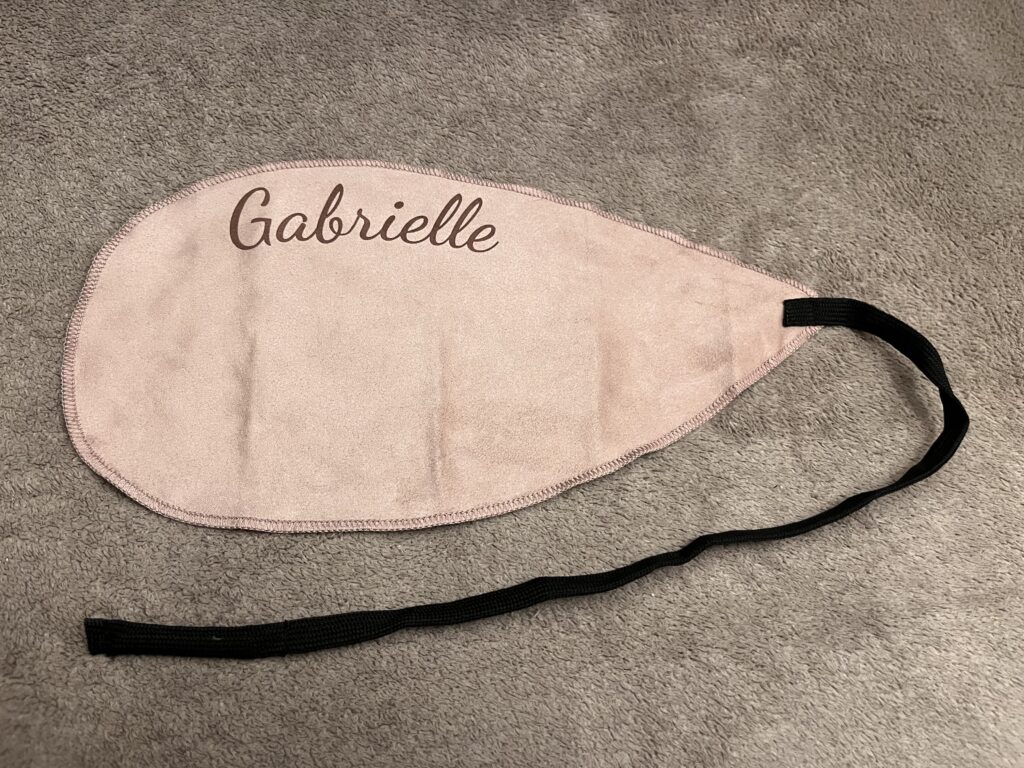 ecouvillon personnalisable pour saxophone (alto, tenor), clarinette et flute